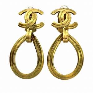 CHANEL Gold Earrings
